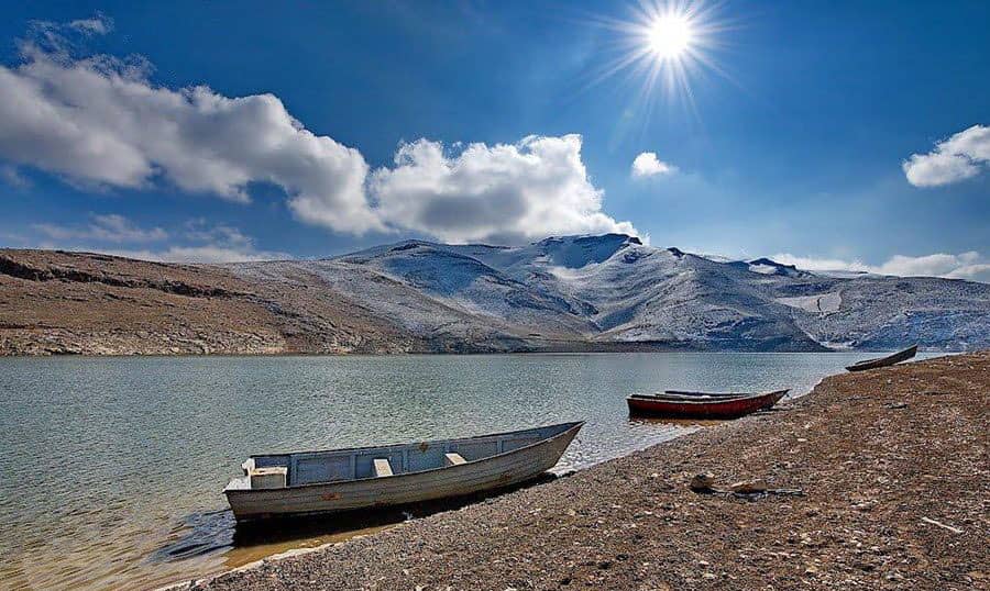 دریاچه سد مهاباد